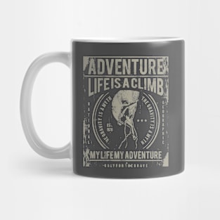 Adventure: Life is a Climb Mug